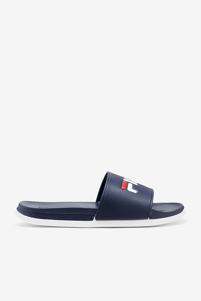 Fila Sandals Mens Navy - Drifter Luxe - Philippines 6130849-LE